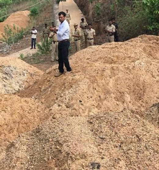 sand mining